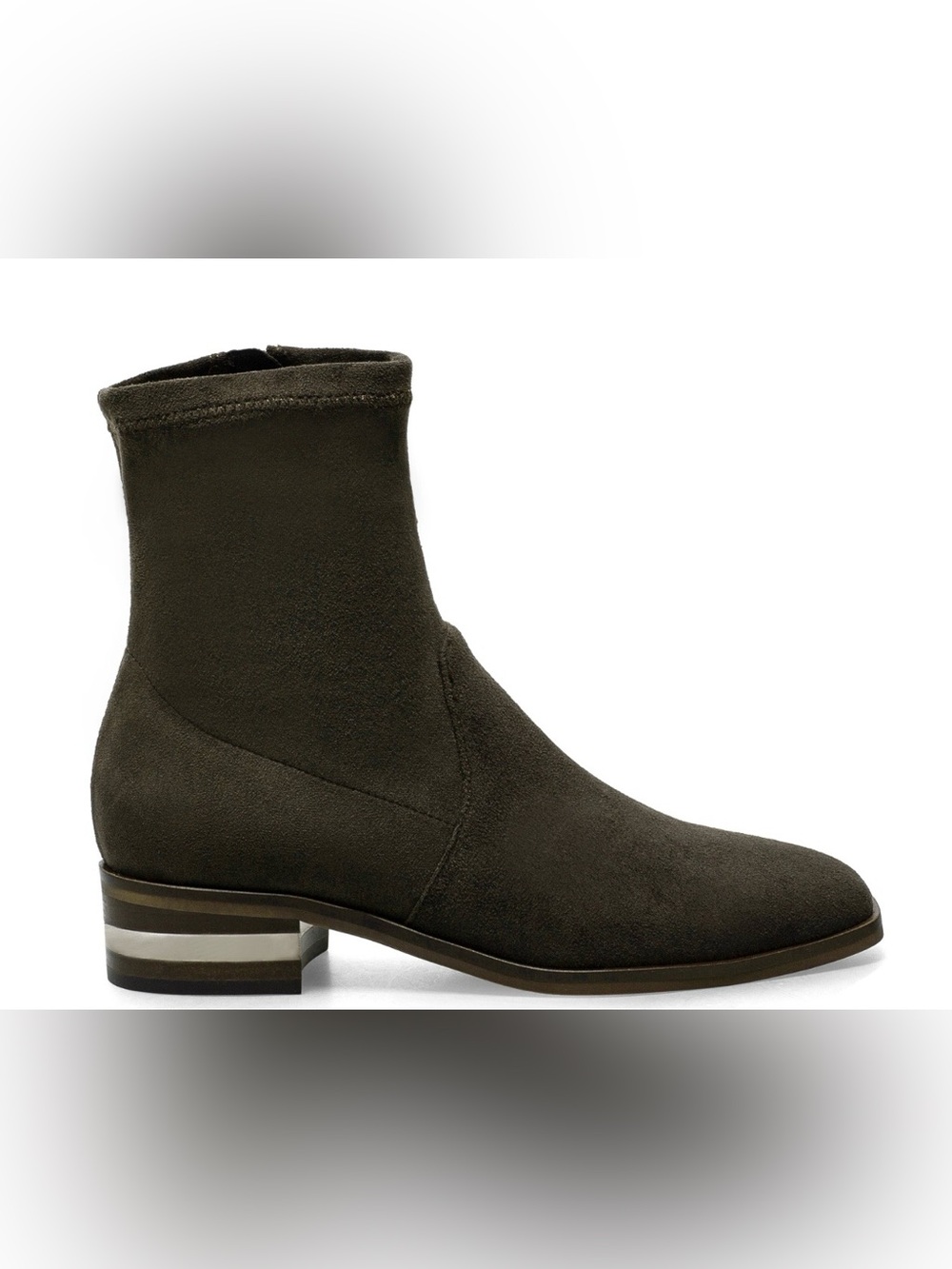 Silent D Chocolate Women's Suede Boot Size 8,5 EU 39 Anthropologie